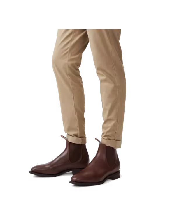 Craftsman Boot — Dark Tan Yearling Leather