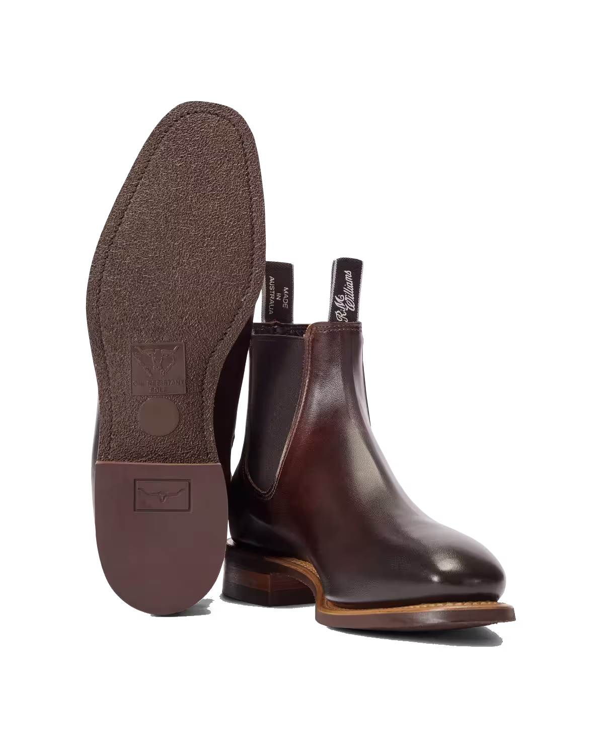 Craftsman Boot — Bordeaux Burnished Leather