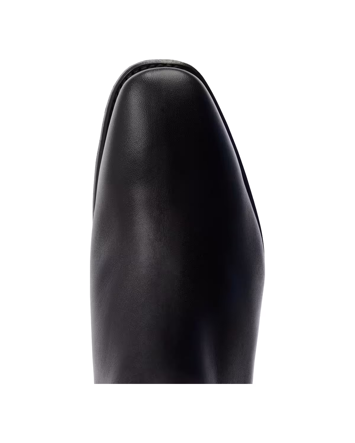 Craftsman Boot — Black Yearling Leather