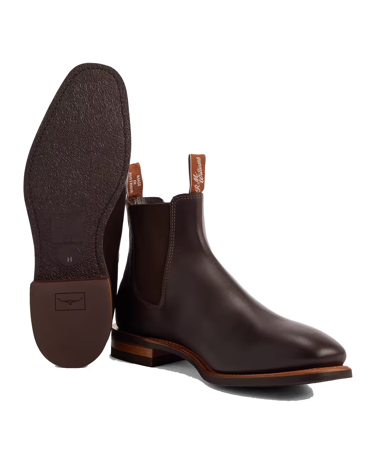 Craftsman Boot — Chestnut Yearling Smooth Leather