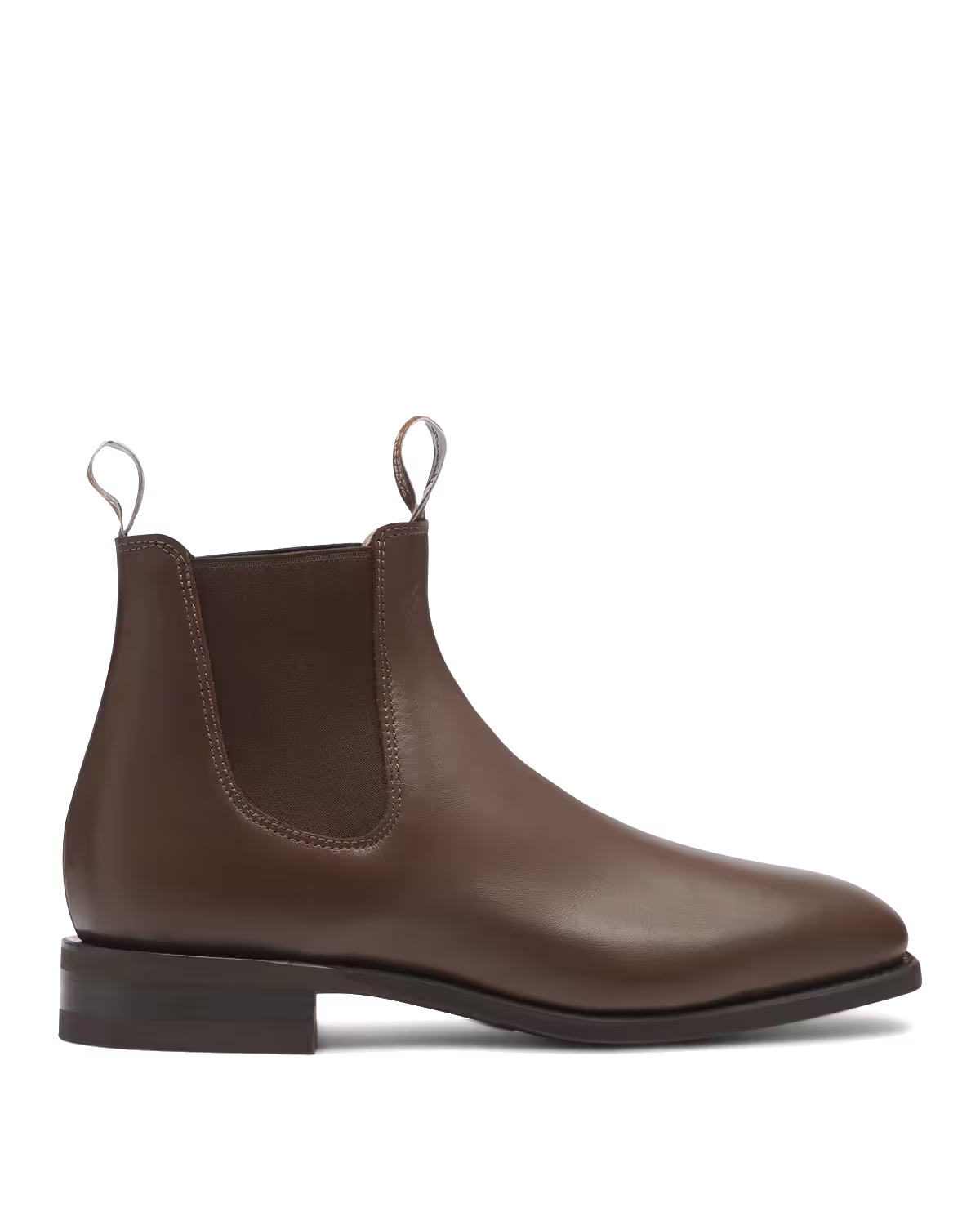 Craftsman Boot — Dark Tan Yearling Leather