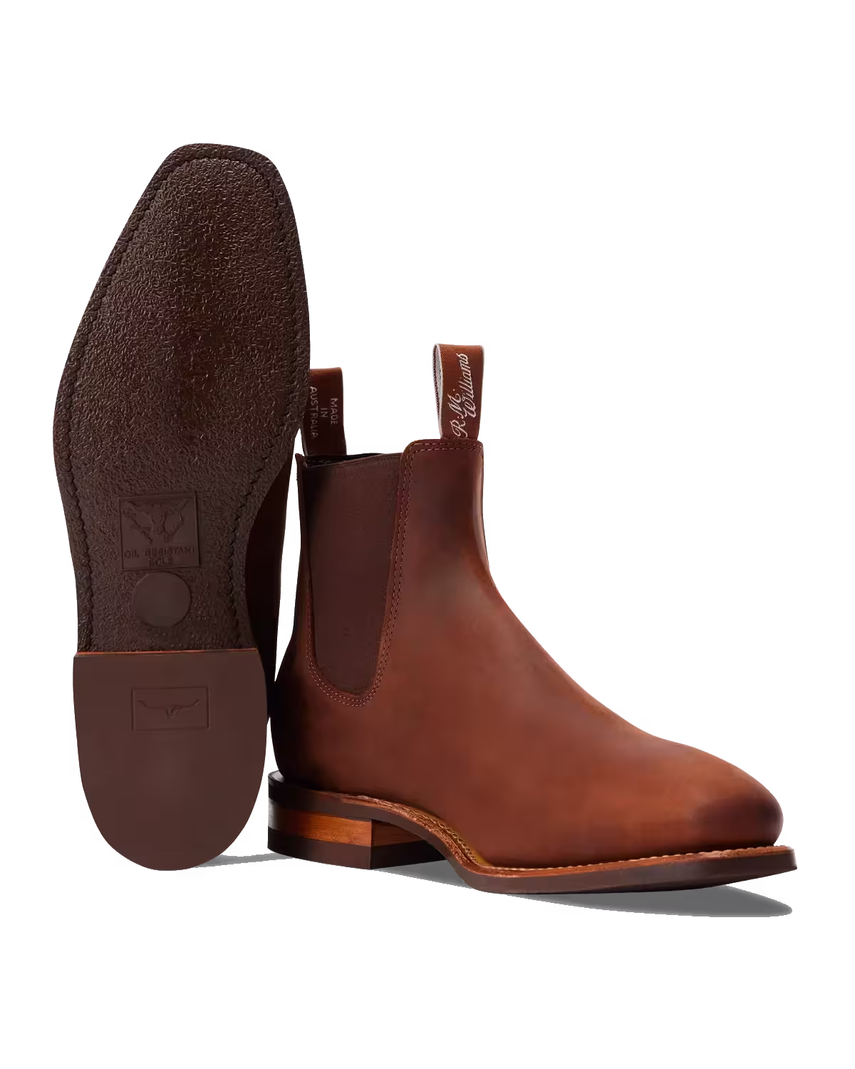 Craftsman Boot — Bark Oiled Nubuck Leather