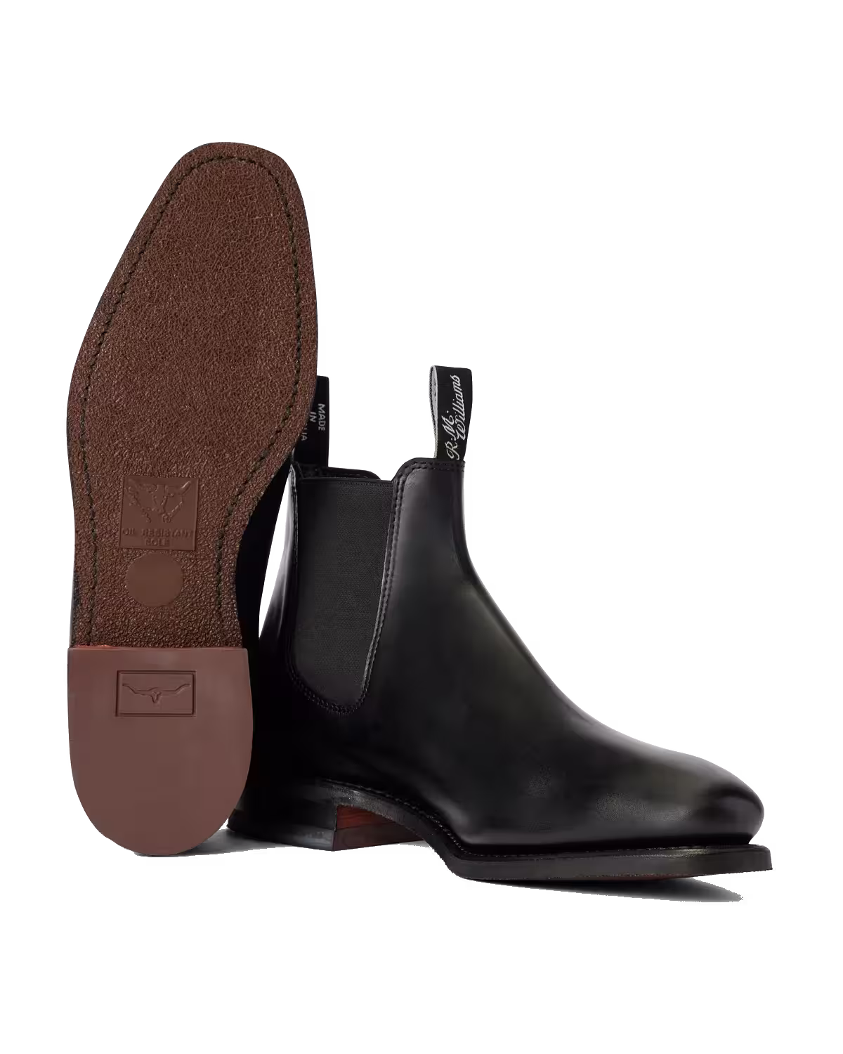 Craftsman Boot — Ebony Pull-Up Leather