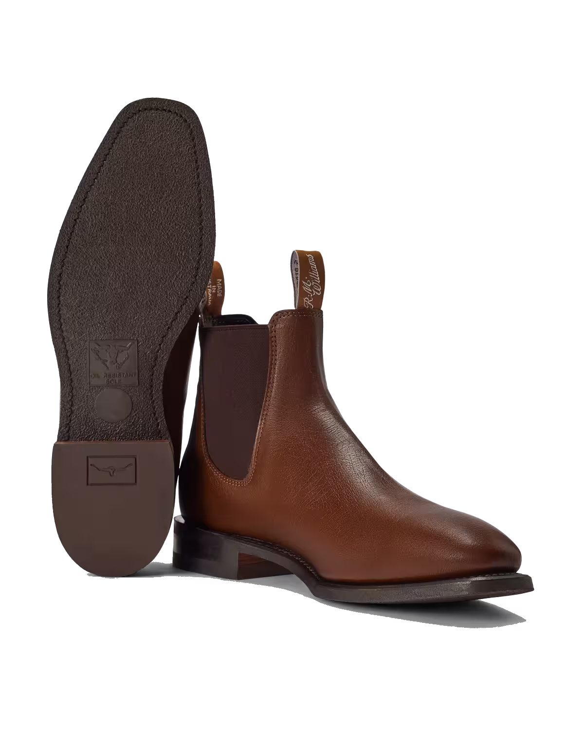 Craftsman Boot — Maple Kangaroo Leather