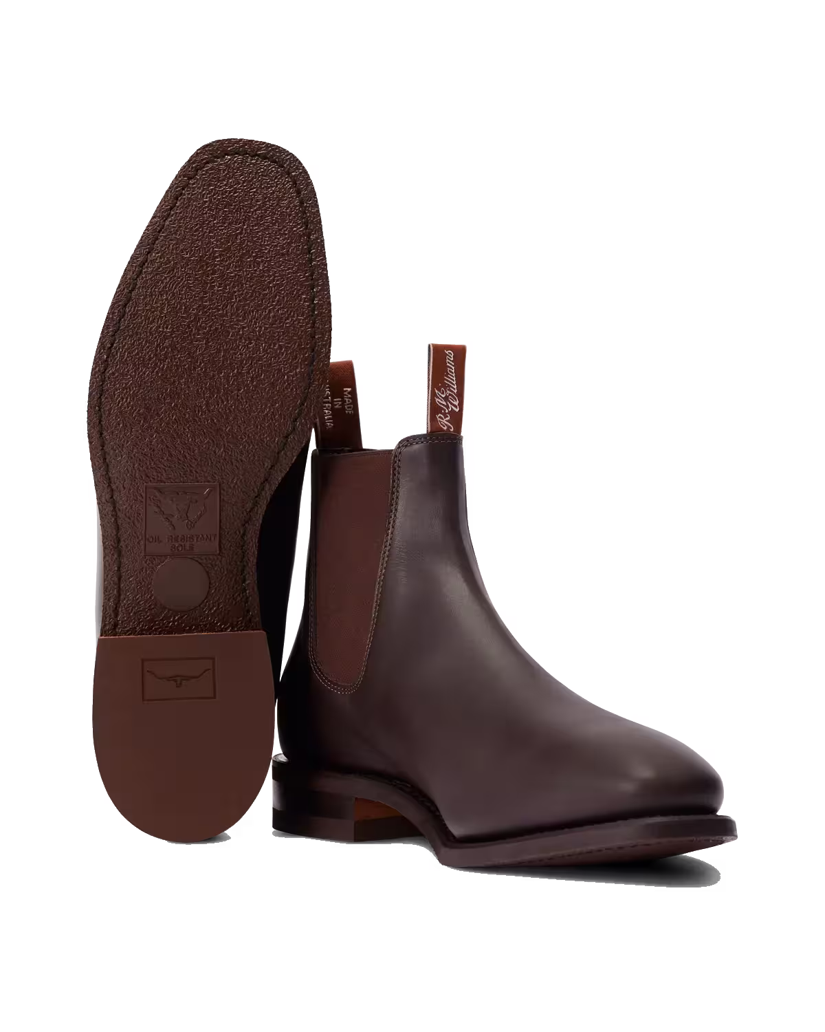 Craftsman Boot — Chestnut Yearling Leather