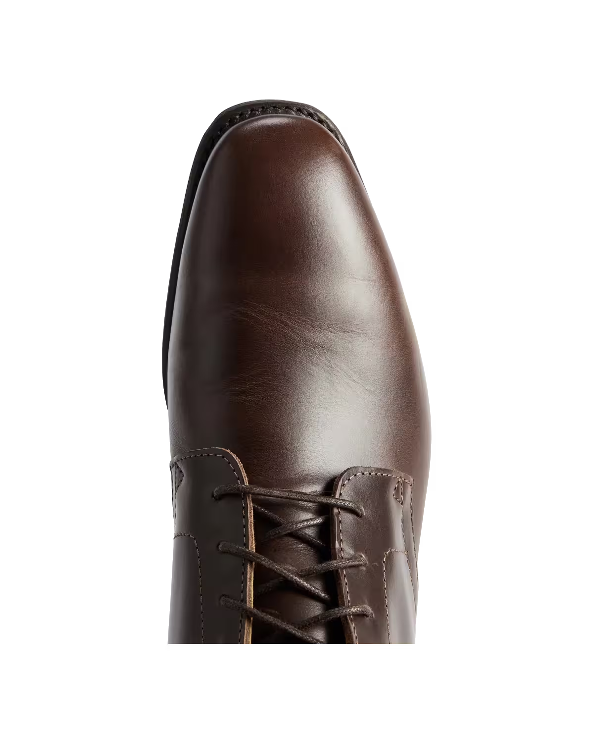 Craftsman Lace Boot — Cafe Waxy Pull-Up Leather