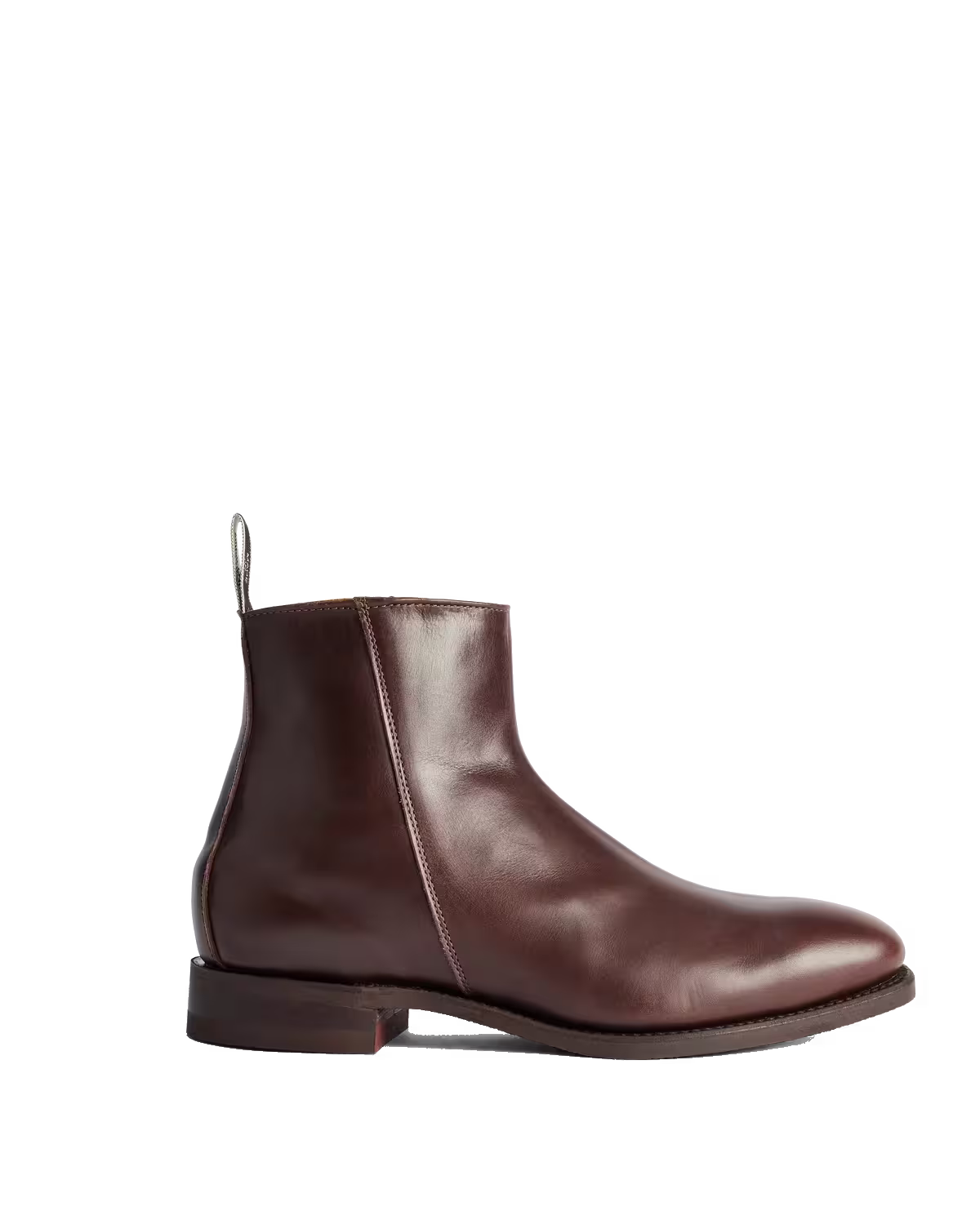 Craftsman Zip Boot — Cafe Waxy Pull-Up Leather
