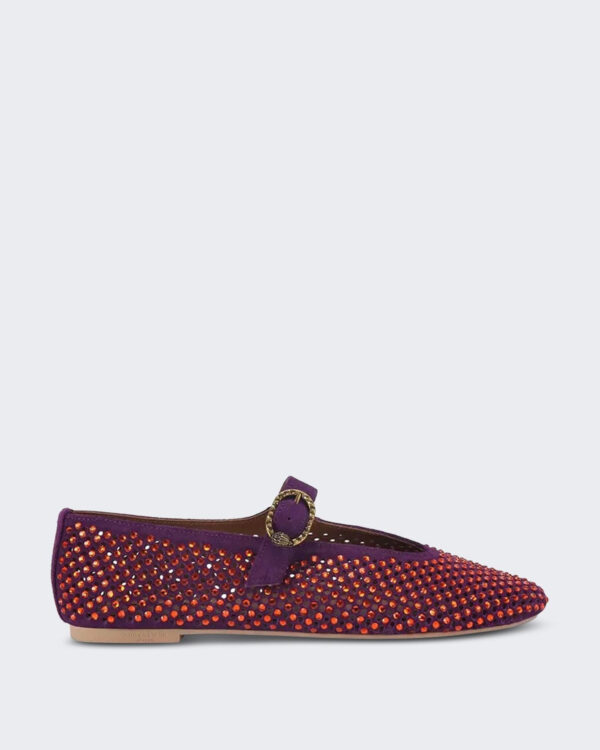 Kurt Geiger Women’s Mayfair Ballet Flat Purple/Red