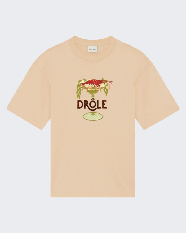 Drole De Monsieur Men’s Lobster Cup T-Shirt Yellow