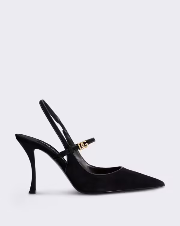 Women’s Elegante slingback pumps Black
