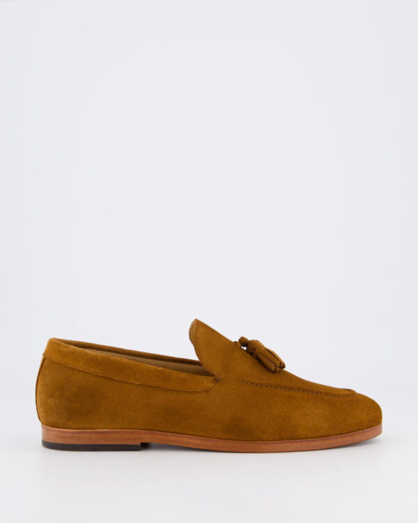 Men’s Harrison Loafer Pom Pom Cognac