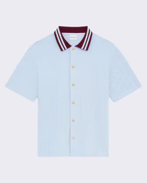 Men’s Monogram Shirt Blue