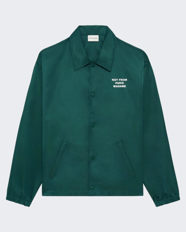 Drole De Monsieur Men’s Slogan Jacket Green