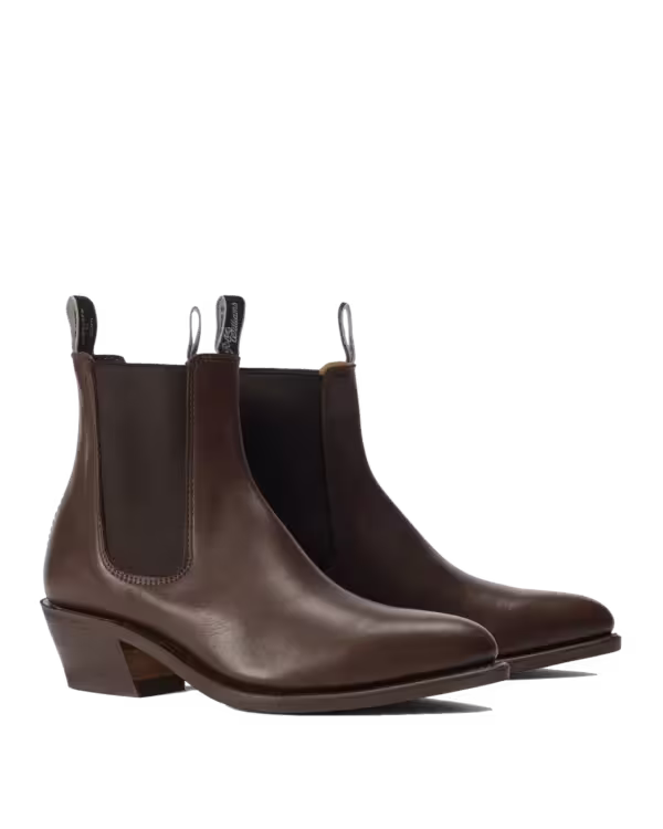 Edna Boot — Hot Fudge Aniline Smooth Leather