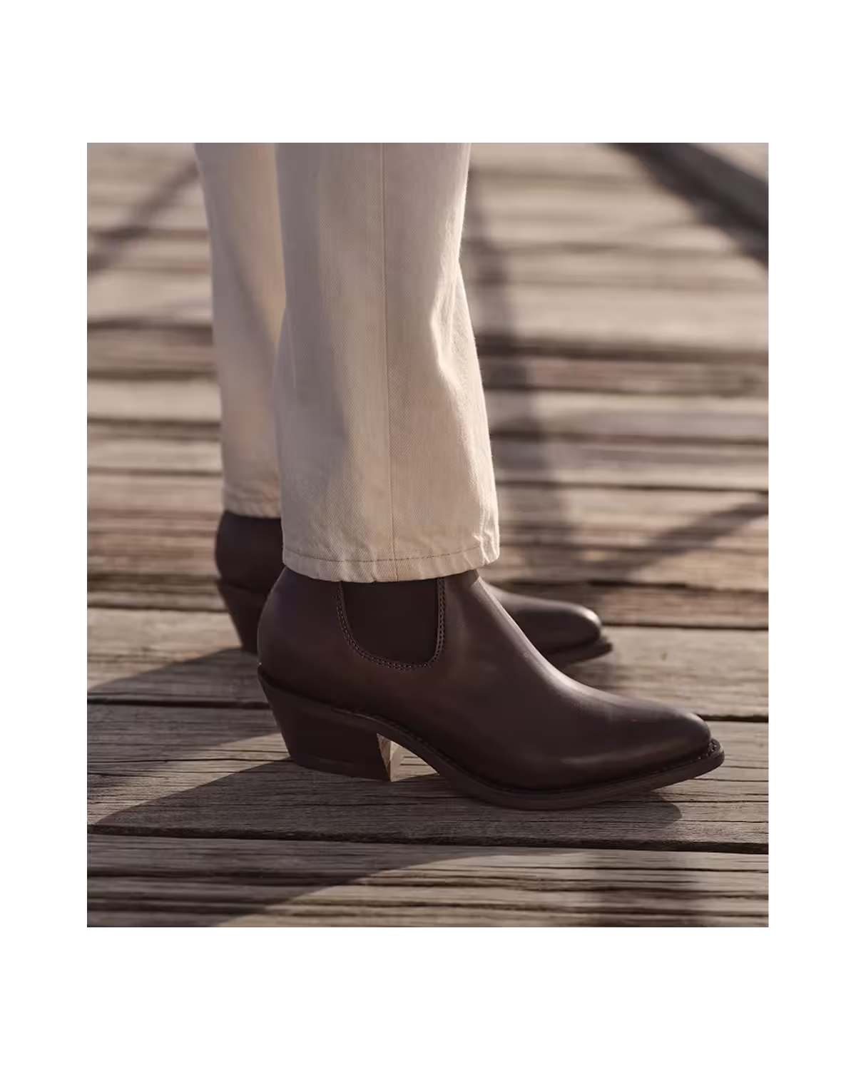 Edna Boot — Hot Fudge Aniline Smooth Leather