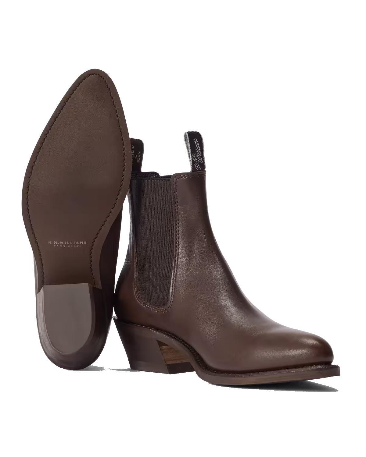 Edna Boot — Hot Fudge Aniline Smooth Leather