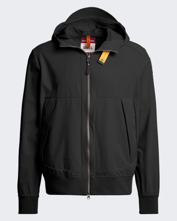 Parajumpers Men’s Abner Hooded Bomber Black Jacket