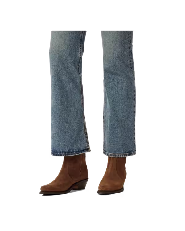Etta Boot — Ginger Waxed Suede Leather