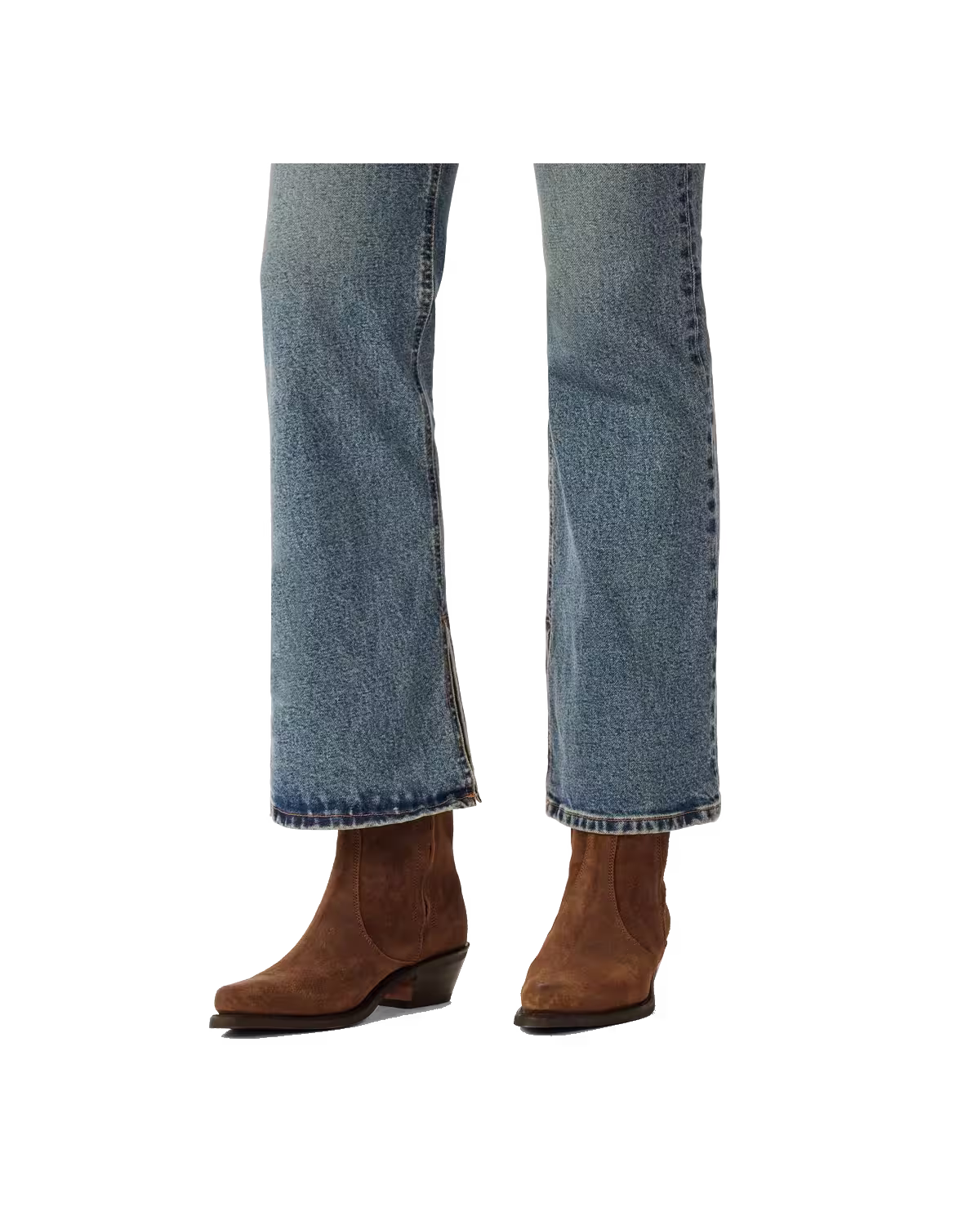 Etta Boot — Ginger Waxed Suede Leather