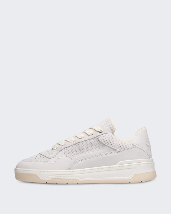 Men’s Cruiser suède sneaker in wit