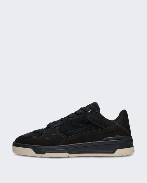 Men’s Cruiser suède sneaker in zwart