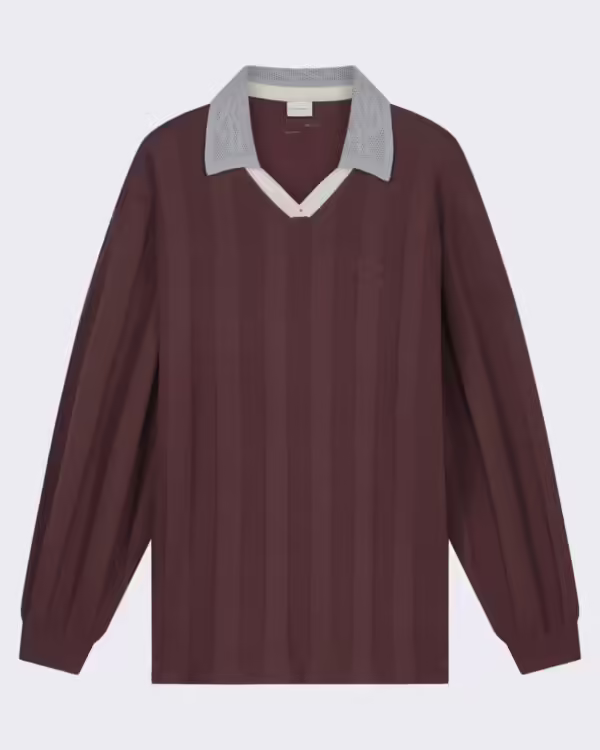 Men’s Gebreid football jersey Brown