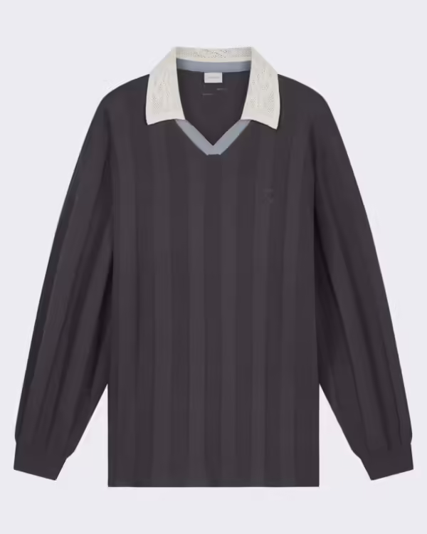 Men’s Gebreid football jersey Grey