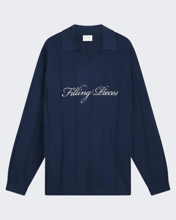 Filling Pieces Men’s Knit Football Jersey polo