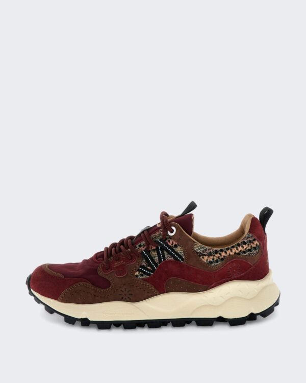 Women’s Lage sneaker met veters Red
