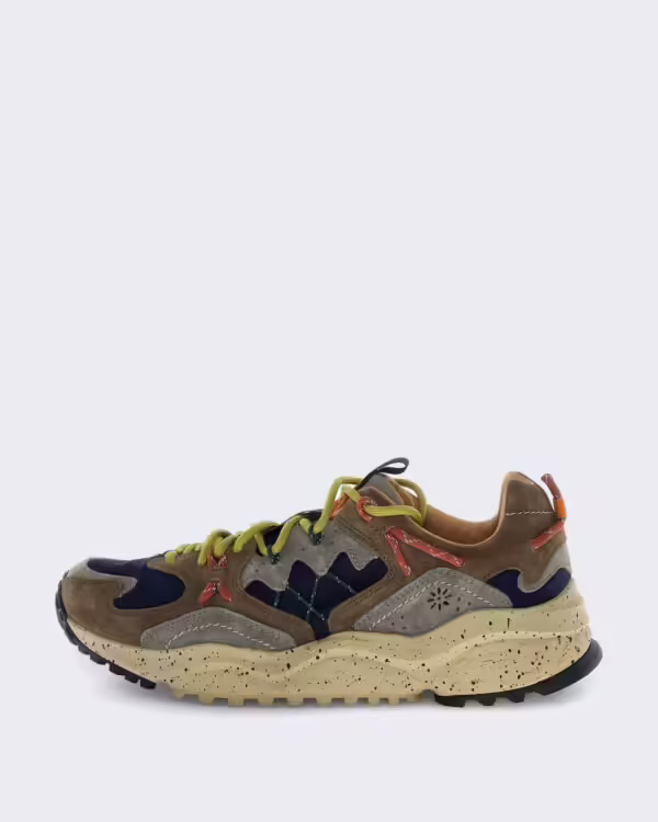 Men’s Robuuste men’s sneaker with suede details Brown
