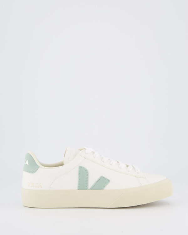 Women’s Campo Sneaker Leather White/Matcha
