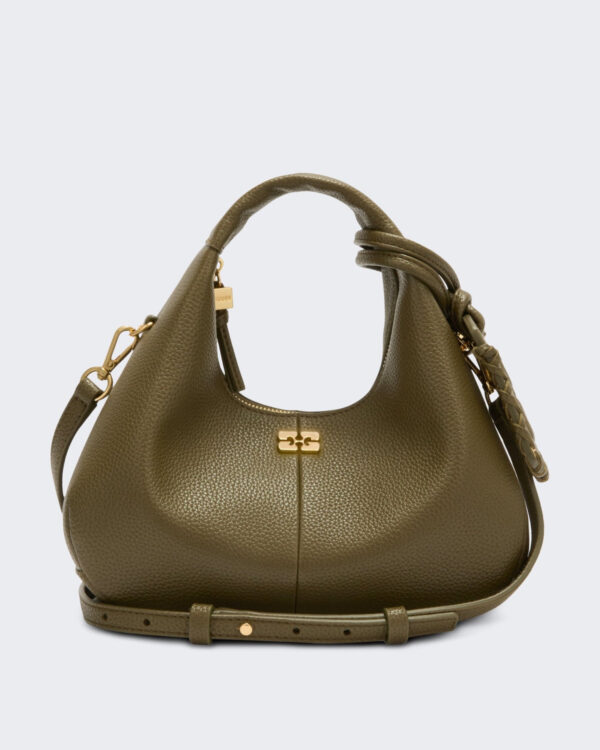 Women’s Hobo Mini gegreineerde Green