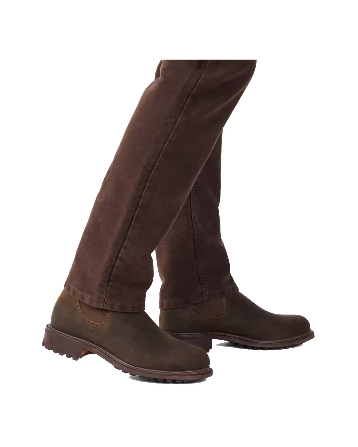 Gardener Commando Boot — Stone Waxed Suede