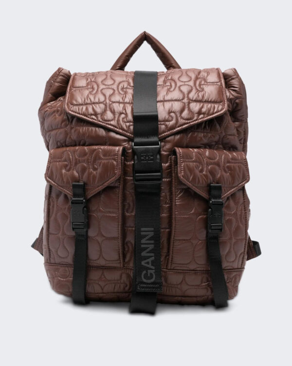 Ganni Women’s Quilted Re-Tech Backpack