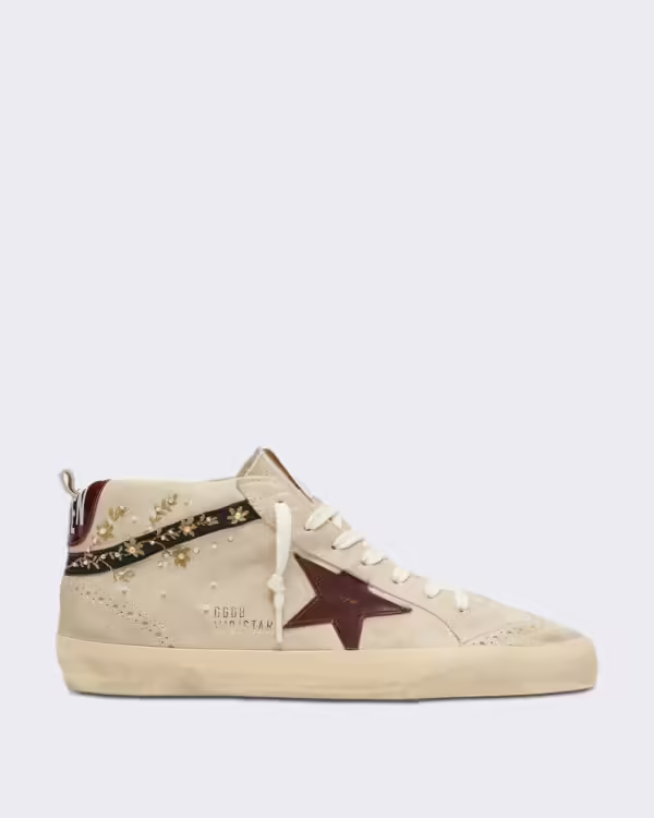Golden Goose Women’s Sneaker Mid Star beige