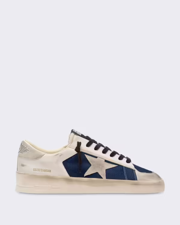 Men’s Sneaker met vintage details Blue