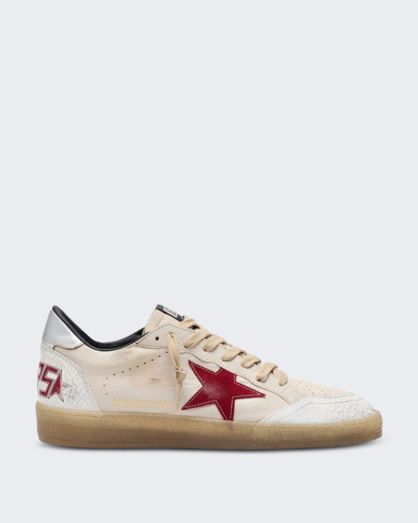 Men’s Sneaker wit leer