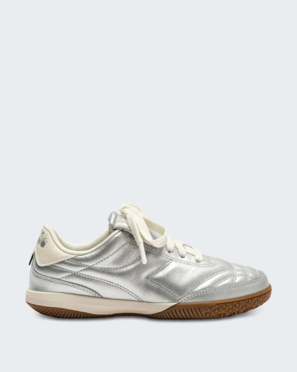 Diadora Women’s Gold Indoor Sneaker Metallic