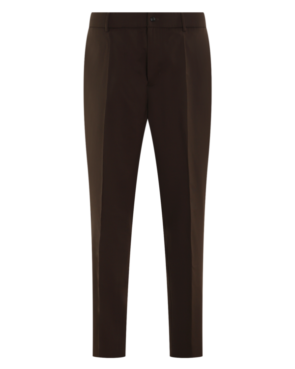 Men’s Logo Patch Pants Brown