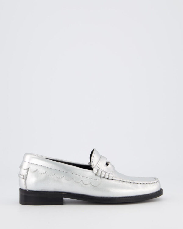 Women’s Coin Loafer Metallic/Silver