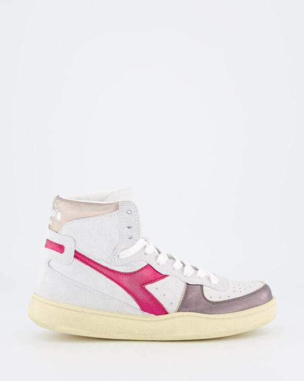 Women’s Mi Basket Metal Used White/Fuchs