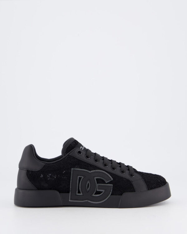 Women’s Portofino Logo Sneaker Black