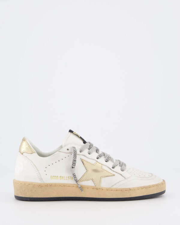 Women’s Ball Star Sneaker White/Gold