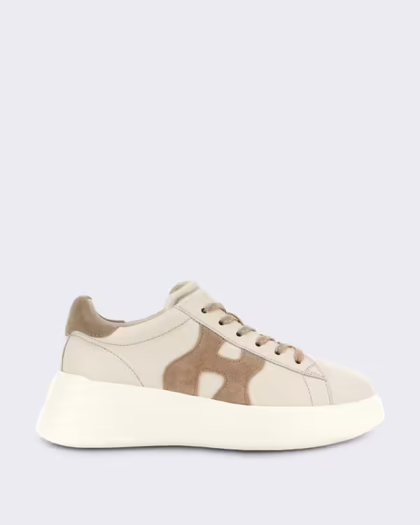Women’s Sneaker - Hogan Rebel H562 Allacciato H-White White