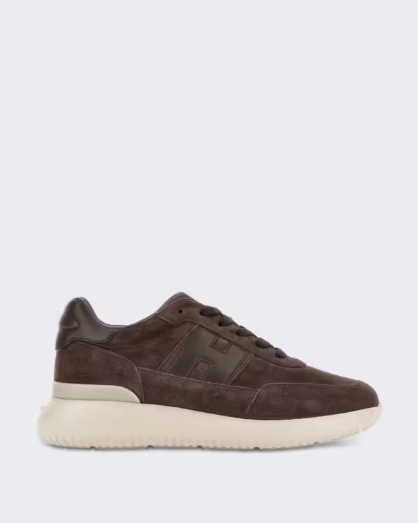Men’s Sneaker - H709 Allacciato H Banda-White Brown