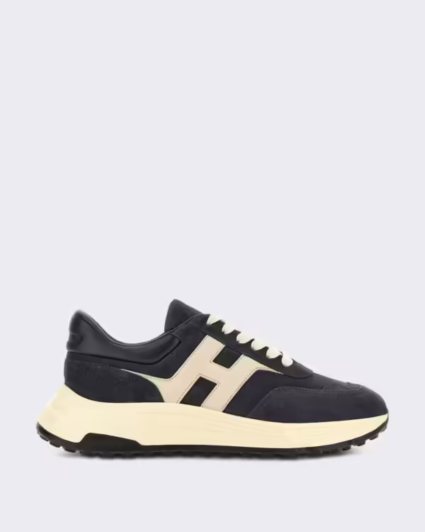 Men’s Sneaker - Hogan Hyperlight Allacciato H-White Black