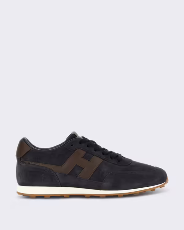 Men’s Veterschoener met H-logo detail Brown