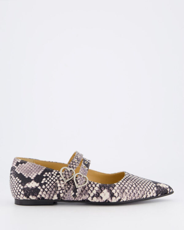 Women’s Tl-Coeur Ballerina Brown/Snake