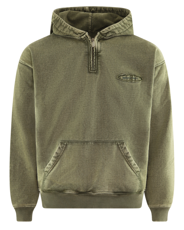 Men’s Cut & Sew Quarter Zip Hoodie