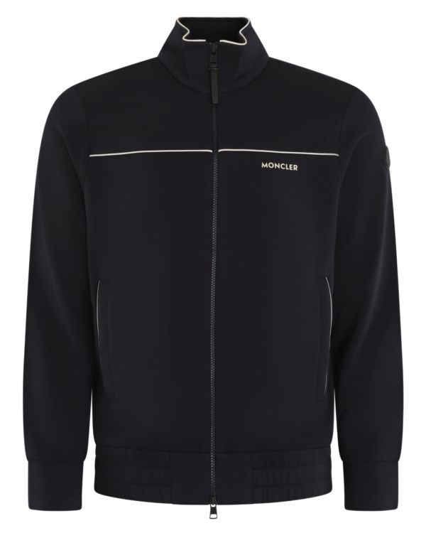 Men’s Zip Up Cardigan Black